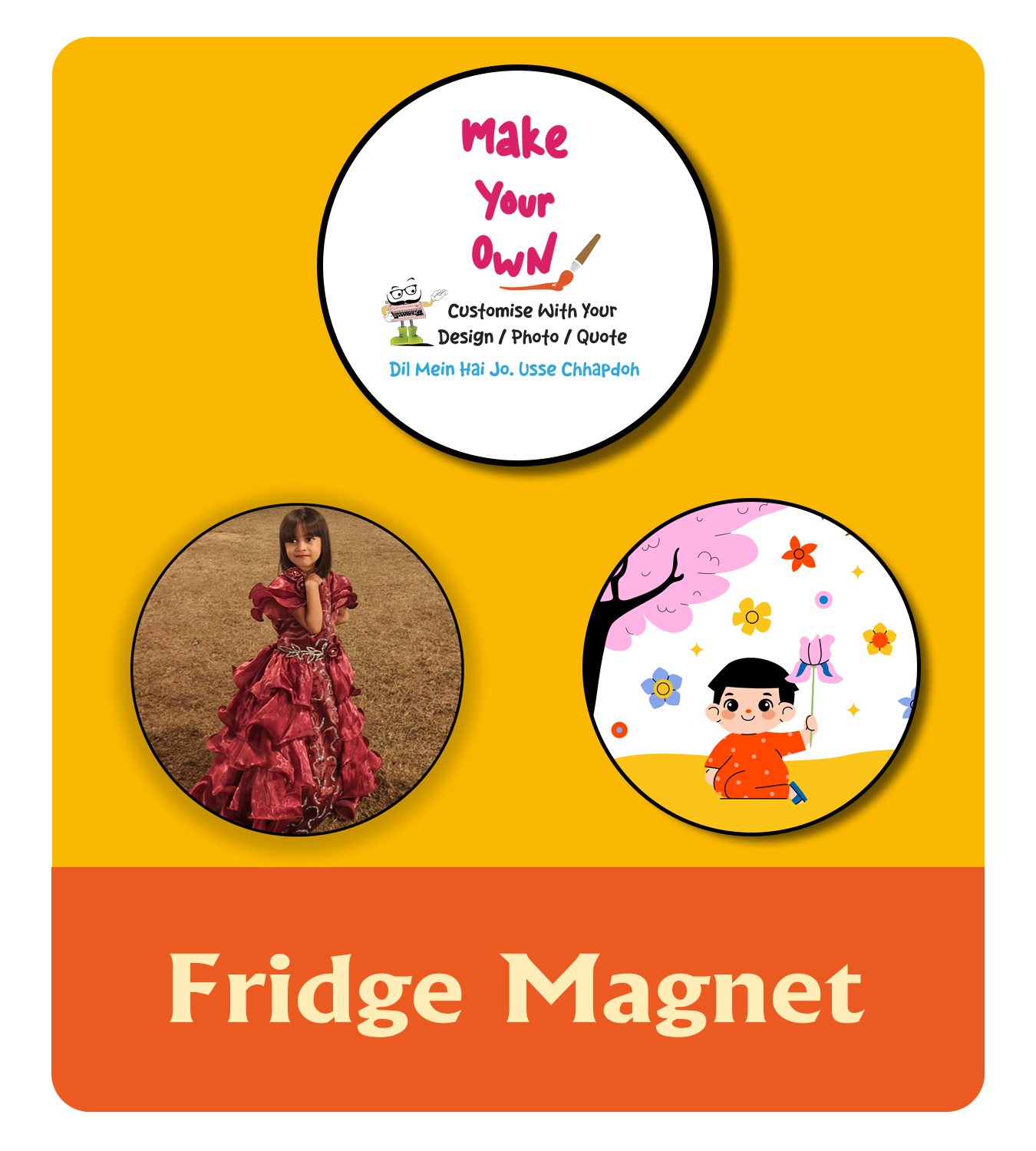 Fridge Magnets - Personalise Your Home
