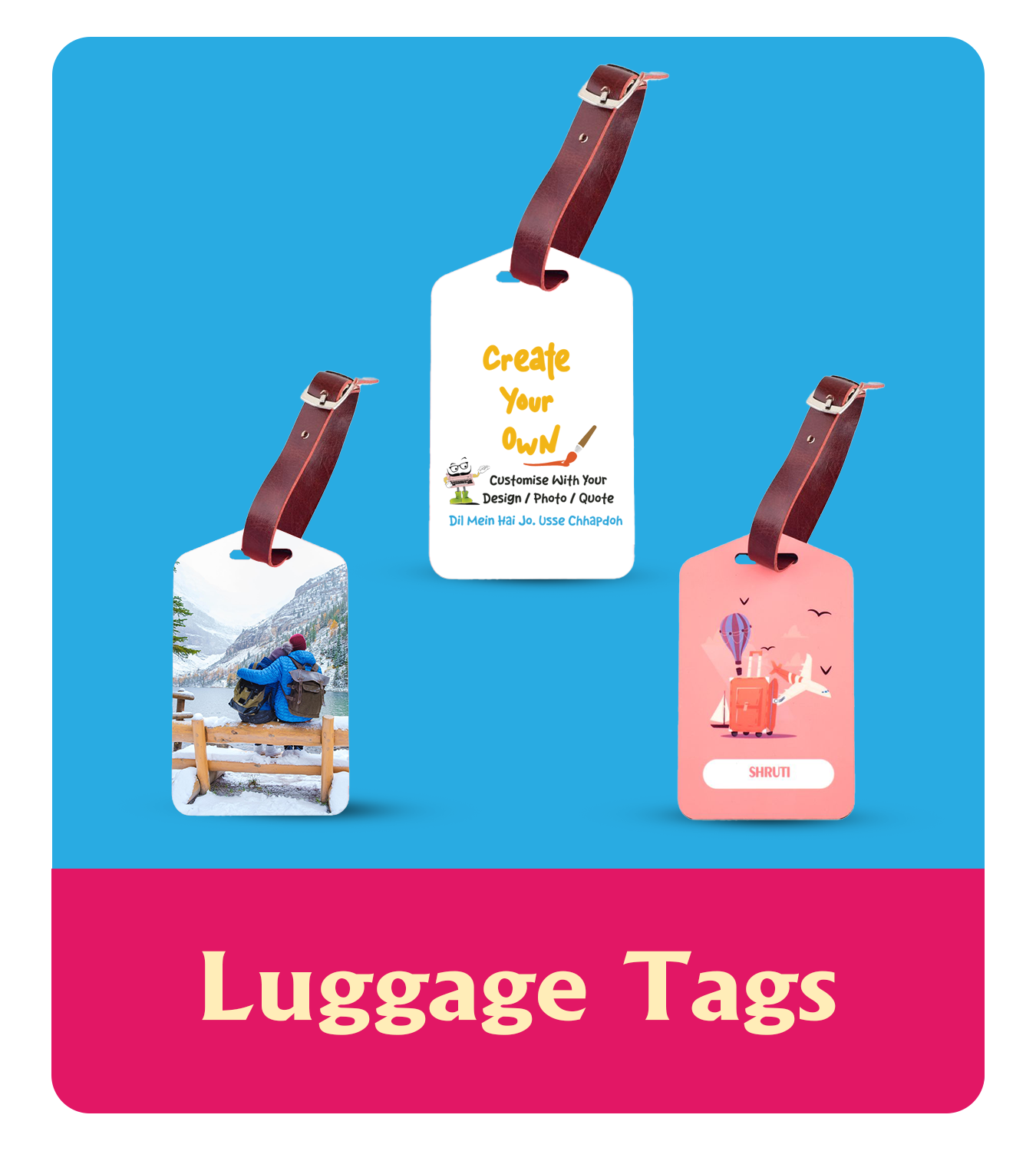 Luggage Tags - Personalise Your Home