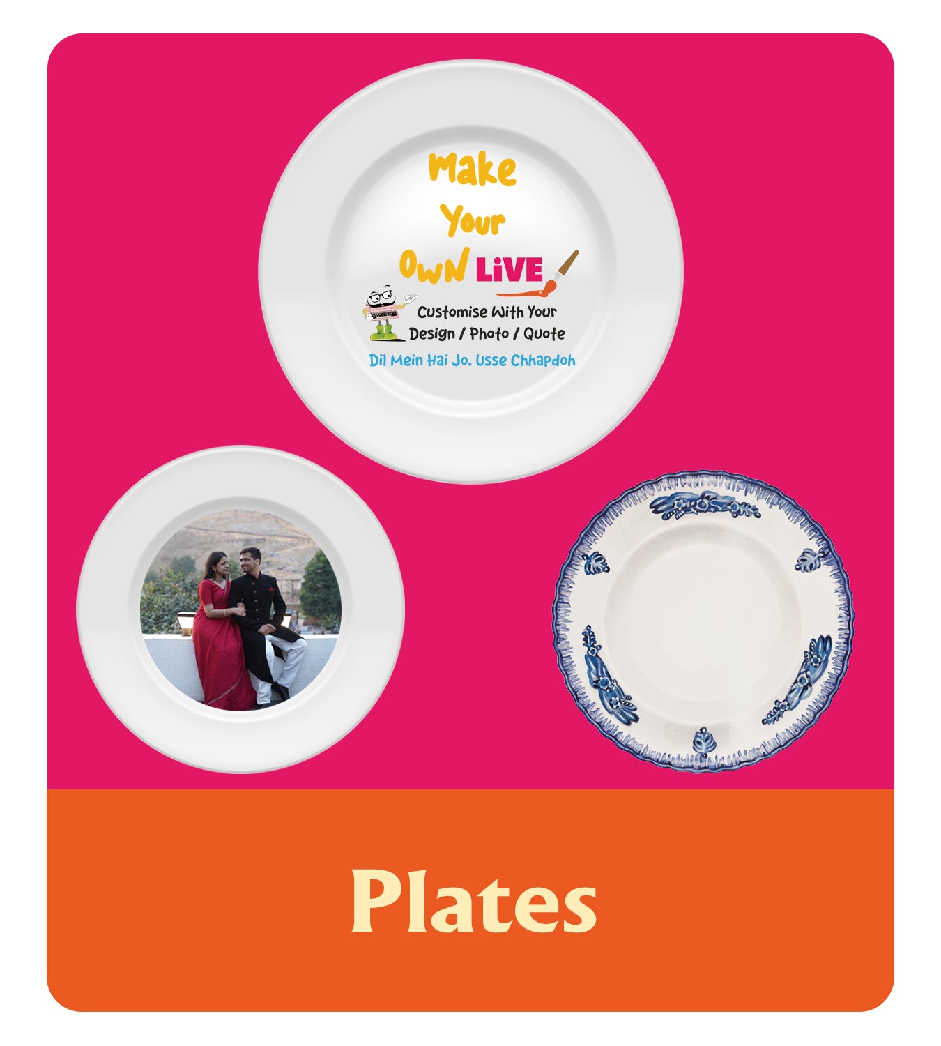 Ceramic Plates - Live