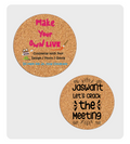 Coasters - Live ( Cork , Customisable )