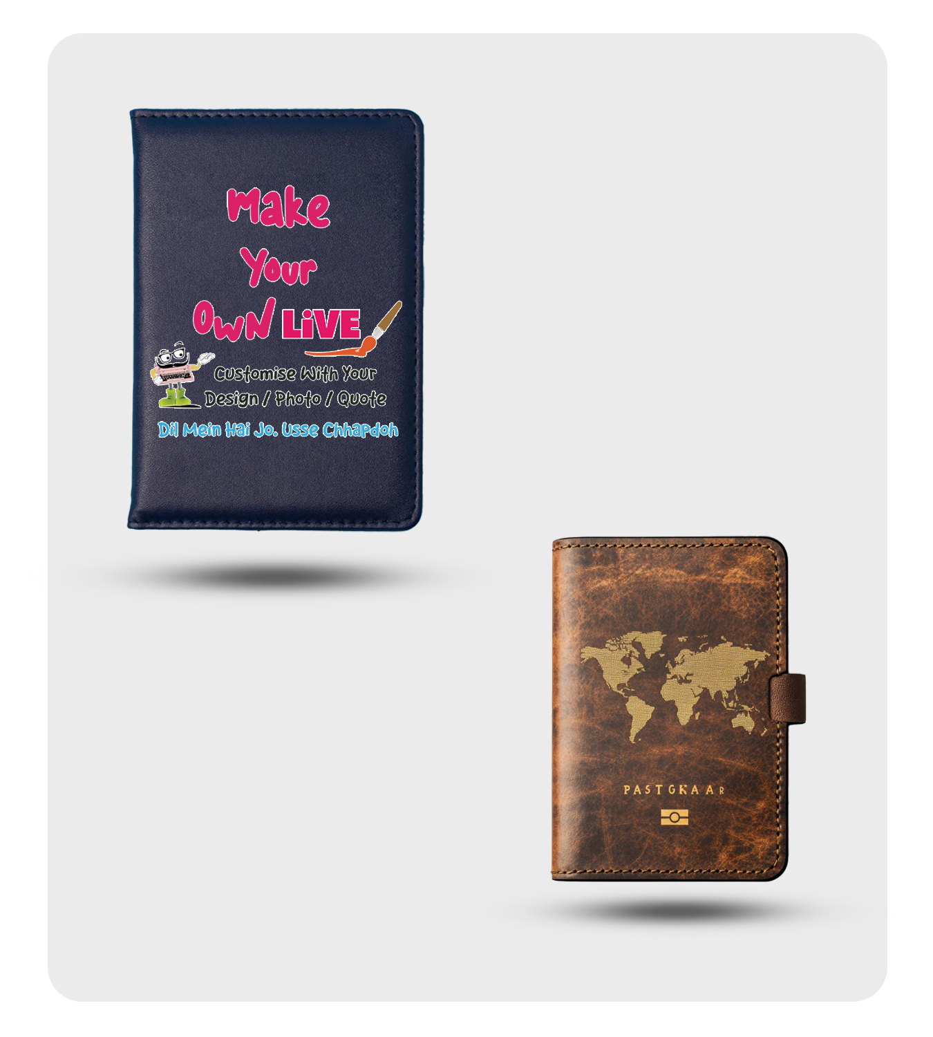 Passport Holder - Live ( Heat Transfer )