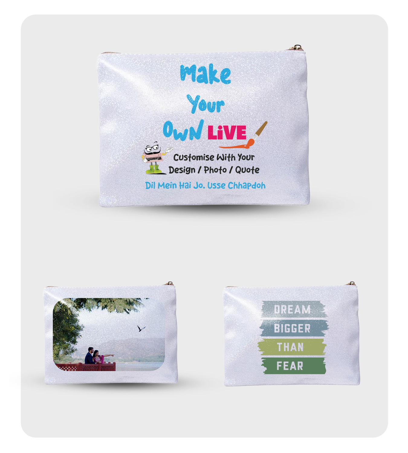 Makeup Pouch - live