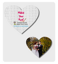 Puzzles - Personalise Your Home ( 7.5 In, MDF, Heart Shape )