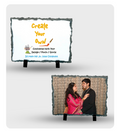 Rock Frame - Personalise Your Home (11*6 In, Rectangle)