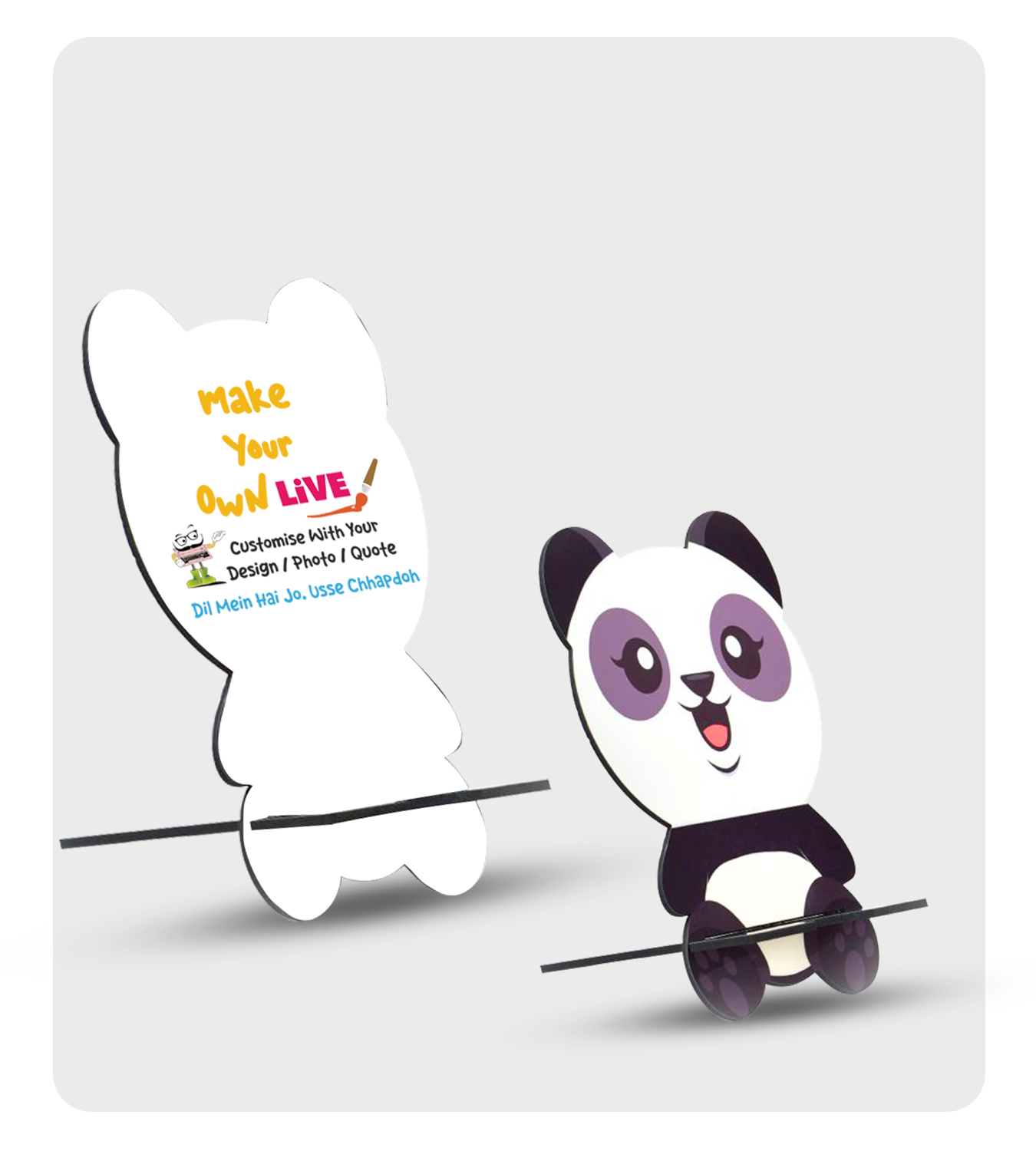 Mobile Stand - Live ( Bear Shape )