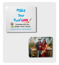 Puzzle - Live ( 6*6 in, MDF, Square )