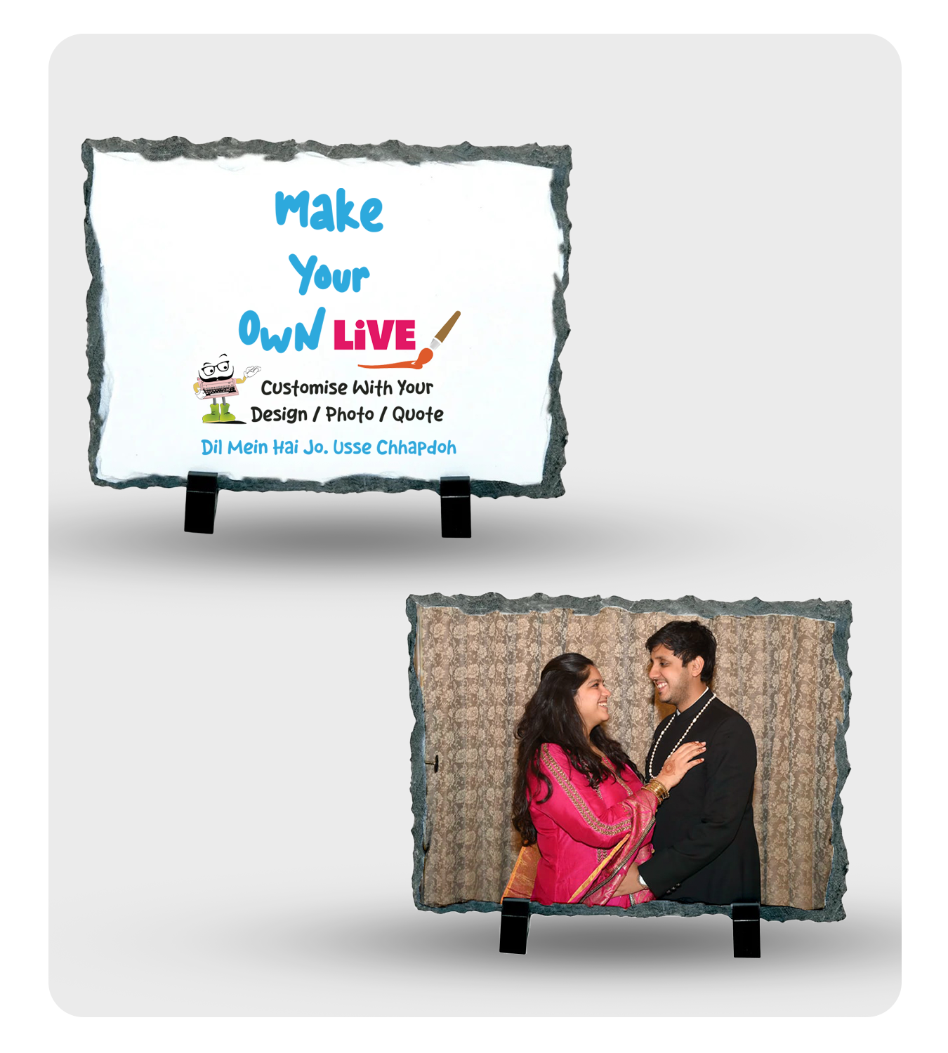 Rock Frames - Live (11.5*6 in , Rectangle )