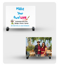 Ceramic Tile - Live (6 in*8 in Rectangle )
