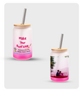 Tumbler Glass - Live ( Frosted Glass )