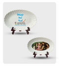 Ceramic Plates - Personalise Your Home ( Oval Plates )