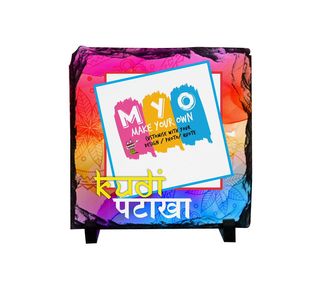 Personalised and Customised Rockslate (Kudi Patakha)
