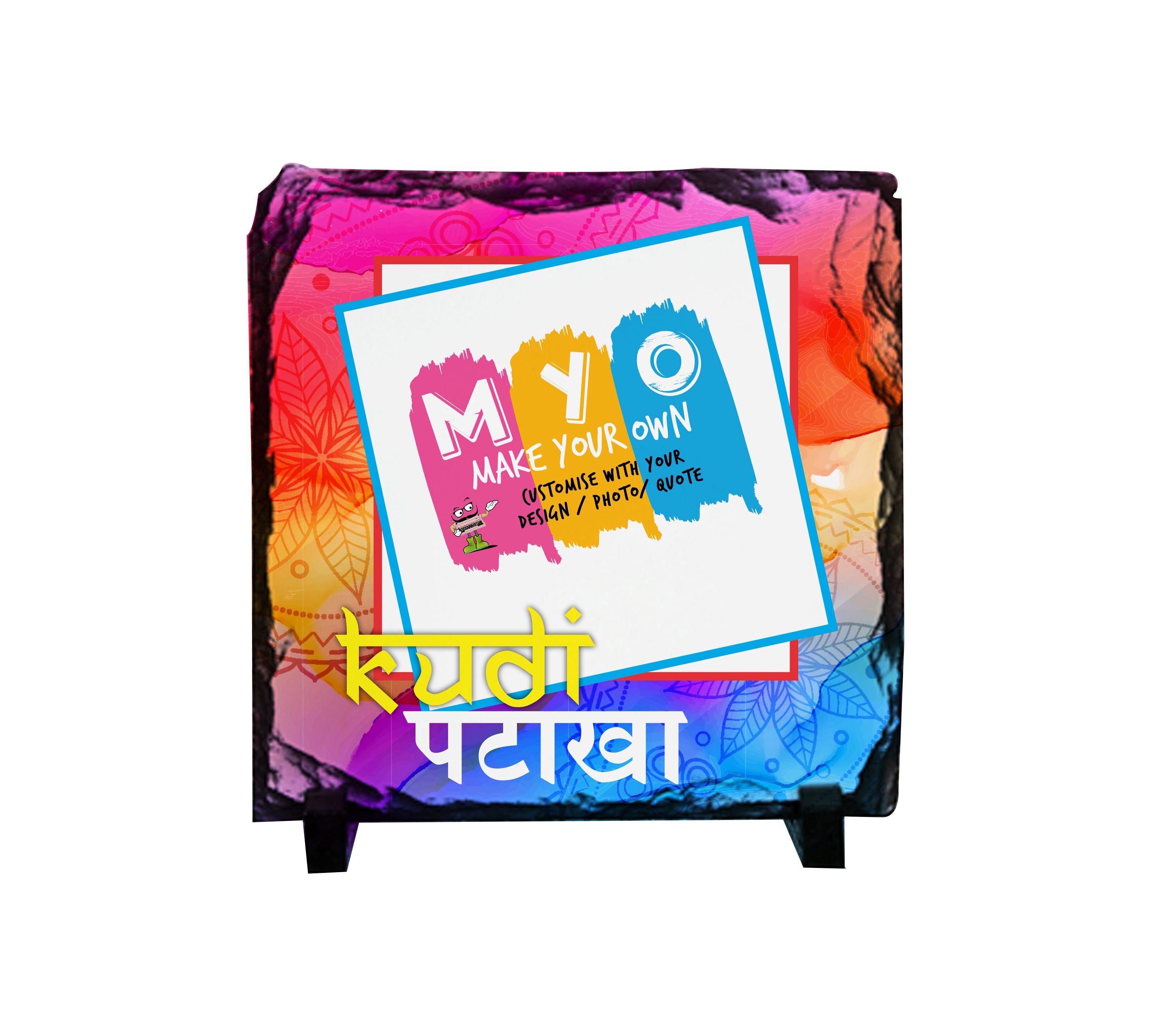 Personalised and Customised Rockslate (Kudi Patakha)