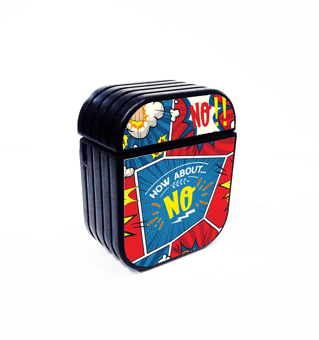 How About No Comic Design Airpods Case