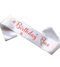 Happy Birthday Red Heart Babe Sash
