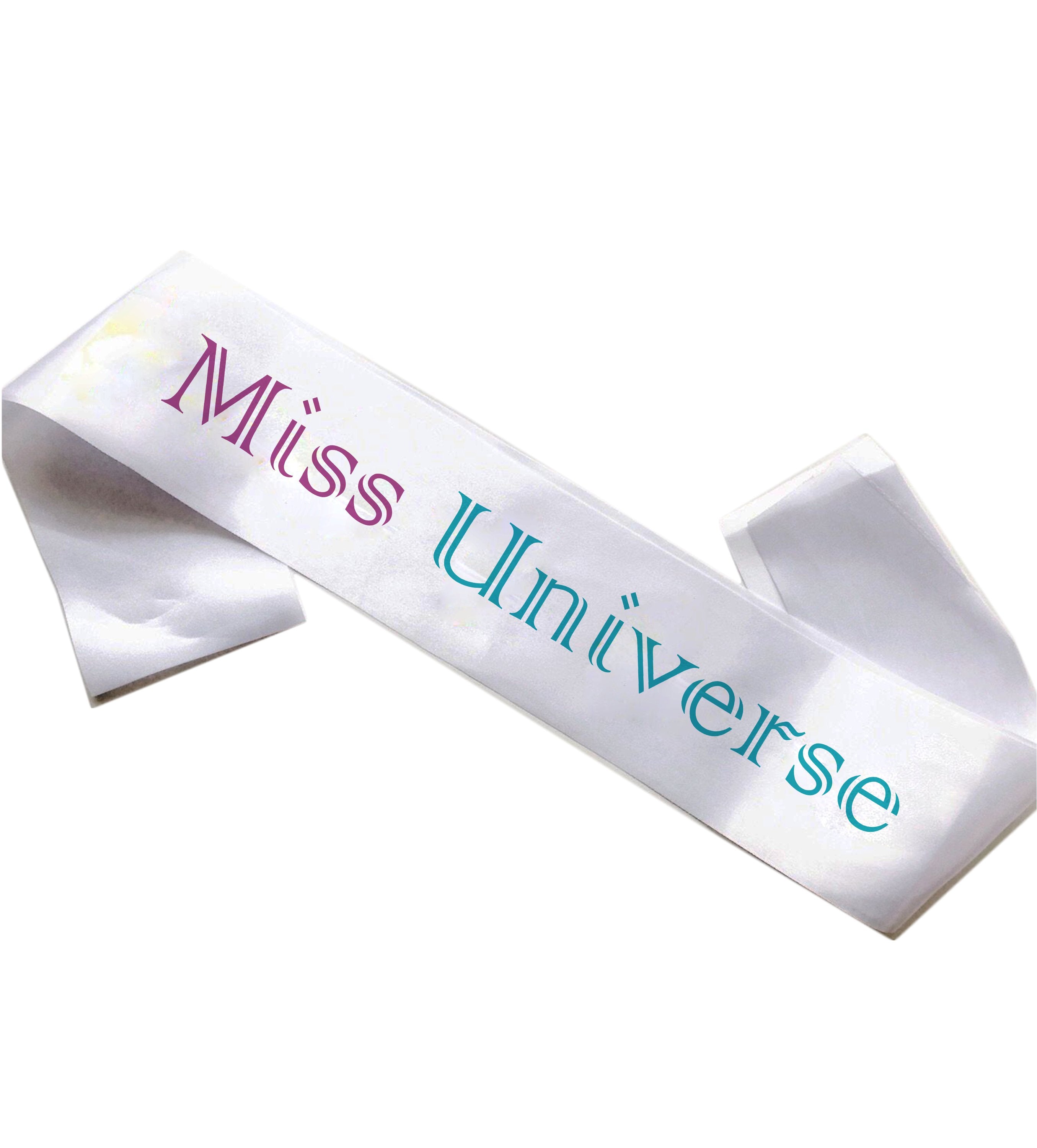 Miss Universe With Texture Sash