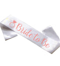 Bride To Be With Ring Sash