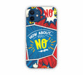 How About No Comic Design iPhone 12 Mini Mobile Case
