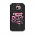 I Speak Fluent Sarcasm Universal Pink Shade Samsung S6 Mobile Case
