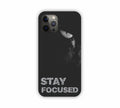 Stay Focused Dark iPhone 12 Pro Mobile Case