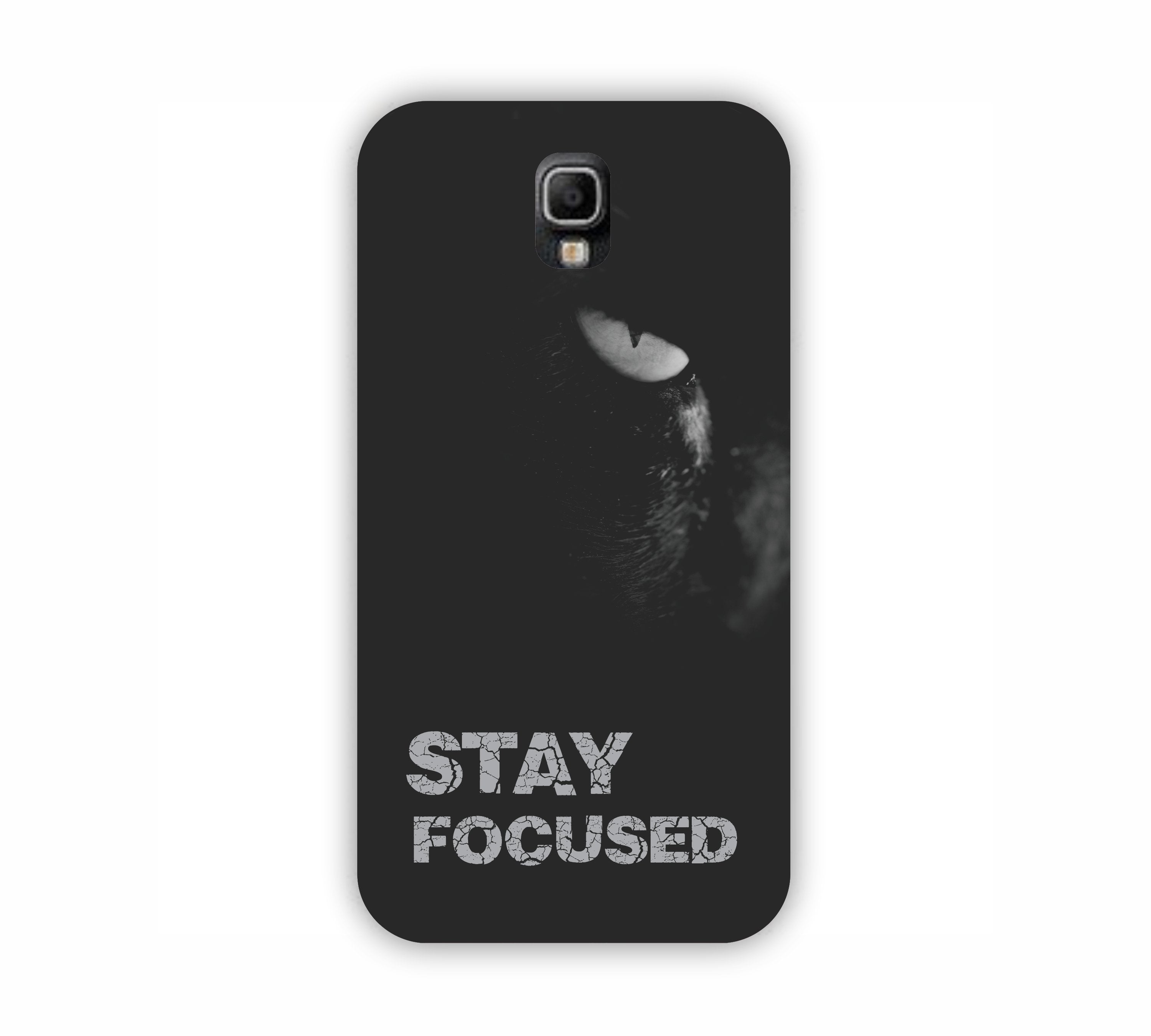 Stay Focused Dark Samsung Note 3 Mobile Case