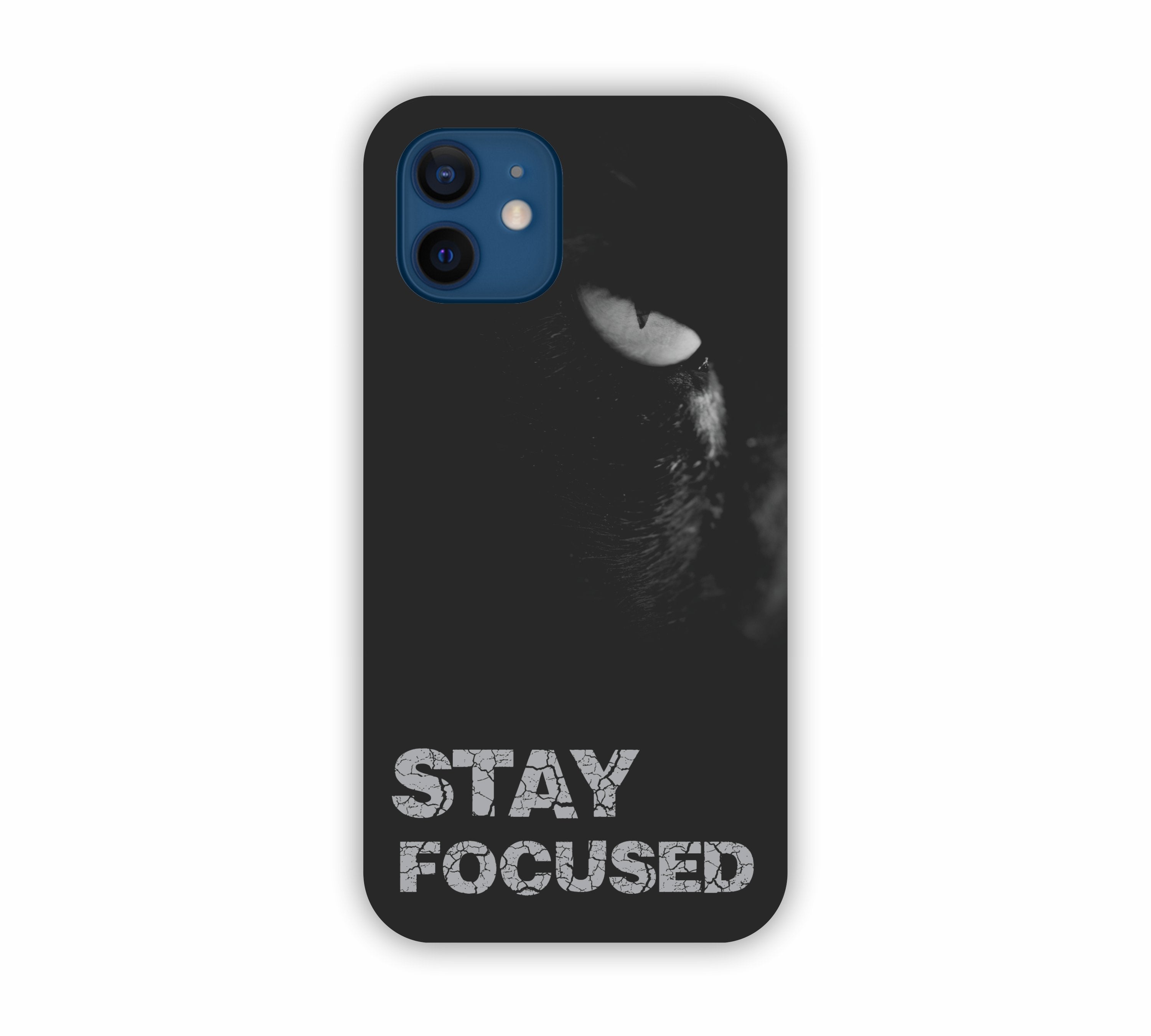 Stay Focused Dark iPhone 12 Mini Mobile Case
