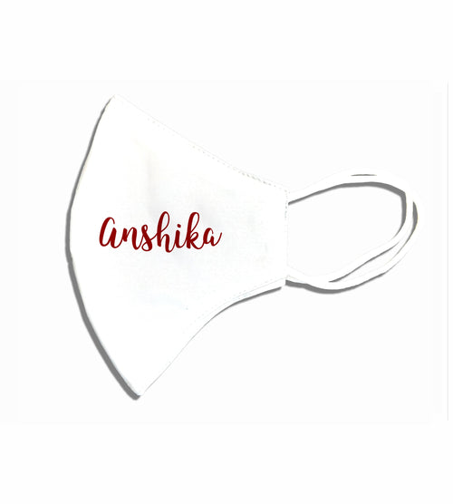 Anshika Name Design Mask
