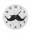 Black Moustache Wall Clock