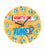 What's the Time Blue Wall Clock