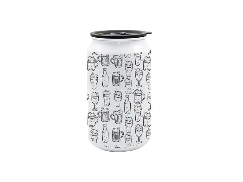 Black Beer Texure Fill Can