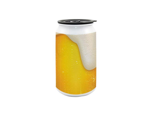 Beer Glass With Fog Can