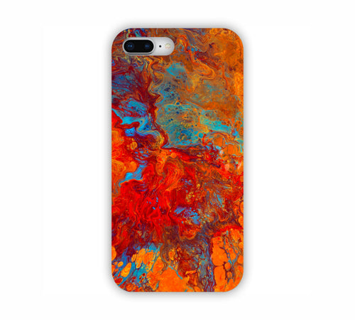 Canvas Painting Water Color Art Design iPhone 8+ Mobile Case