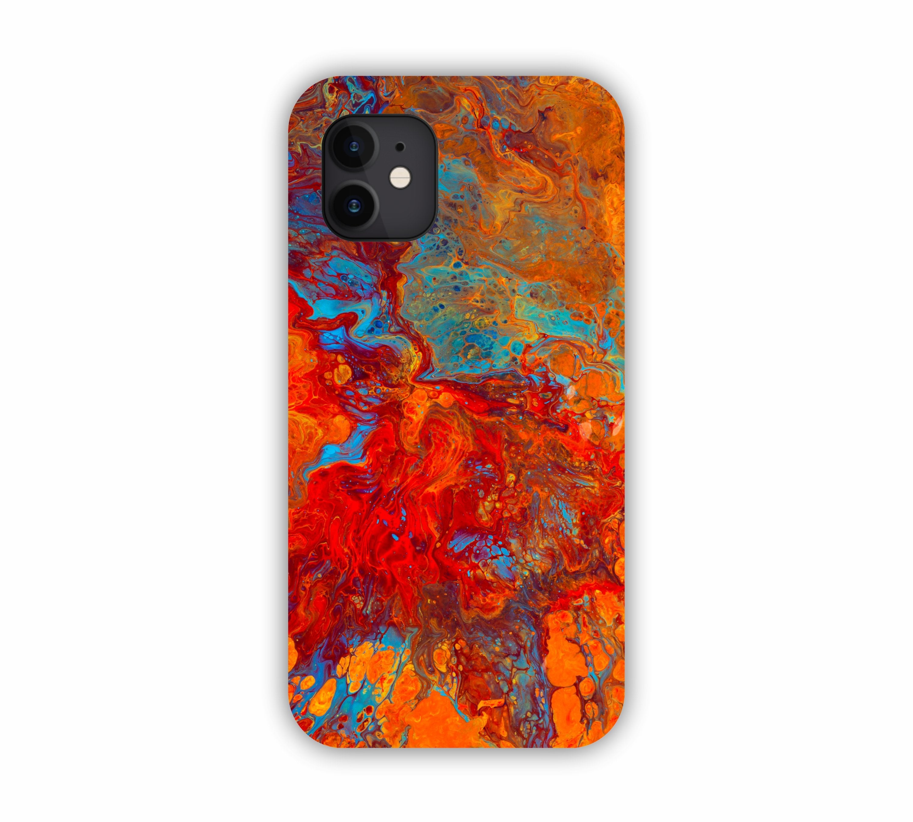 Canvas Painting Water Color Art Design iPhone 11 Mobile Case