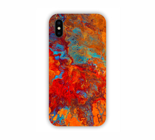 Canvas Painting Water Color Art Design iPhone XS Max Mobile Case