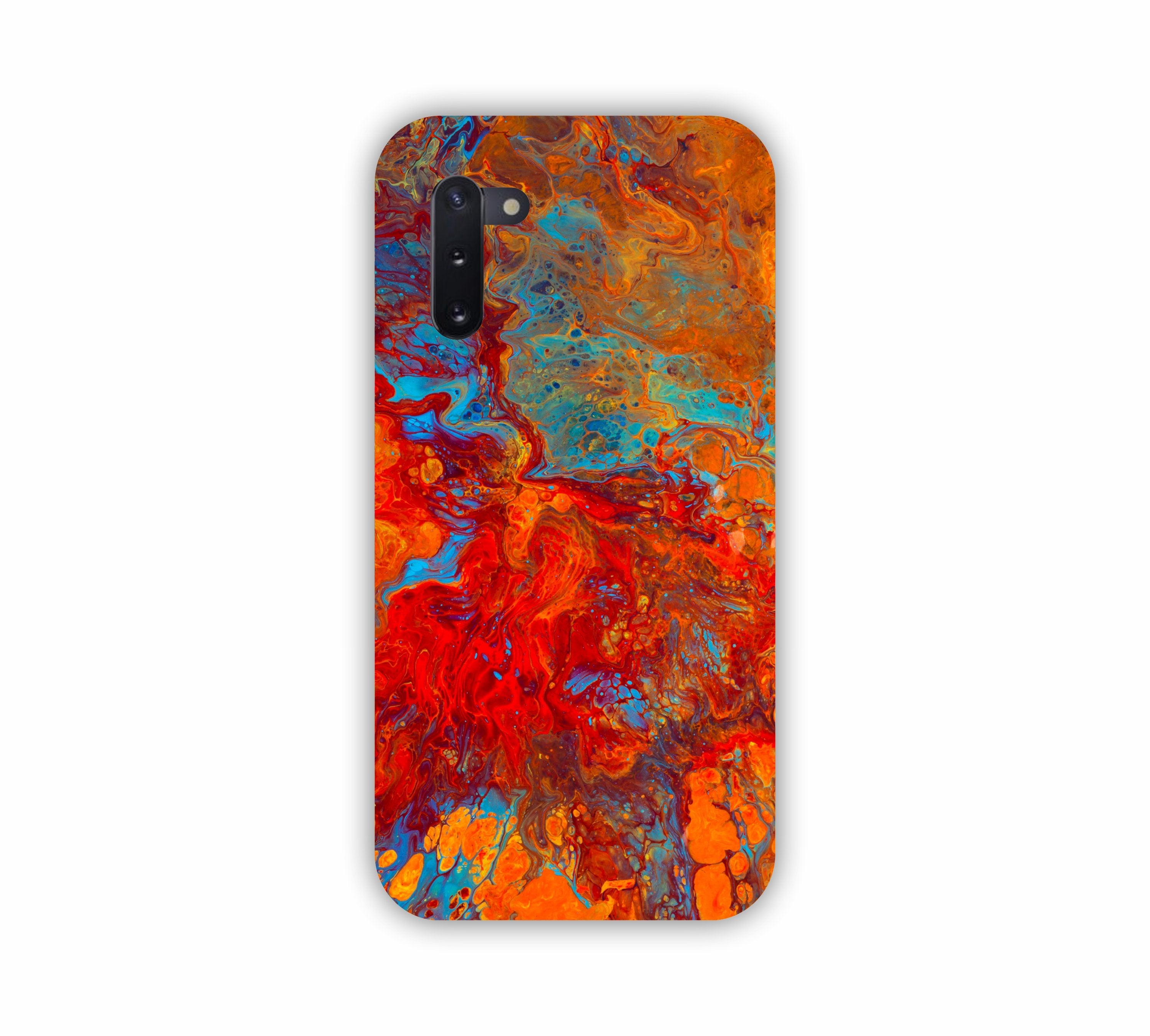 Canvas Painting Water Color Art Design Samsung Note 10  Mobile Case