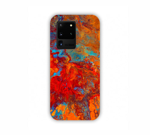 Canvas Painting Water Color Art Design Samsung S20 Ultra Mobile Case
