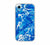 Canvas Painting Blue Water Color Art Design iPhone XR Mobile Case