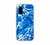Canvas Painting Blue Water Color Art Design Samsung S20 Plus Mobile Case