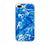 Canvas Painting Blue Water Color Art Design iPhone 8+ Mobile Case