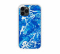 Canvas Painting Blue Water Color Art Design iPhone 11 Pro Mobile Case