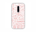Pink Bakery Icons Design One Plus 7 Pro Mobile Case