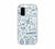 Dark Blue Bakery Icons Design Samsung S20 Plus Mobile Case