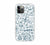 Dark Blue Bakery Icons Design iPhone 12 Pro Mobile Case