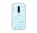 Sky Blue Bakery Icons Design One Plus 7 Pro Mobile Case 