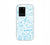 Sky Blue Bakery Icons Design Samsung S20 Ultra Mobile Case 