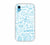 Sky Blue Bakery Icons Design iPhone XR Mobile Case 