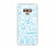 Sky Blue Bakery Icons Design Samsung Note 9 Mobile Case 