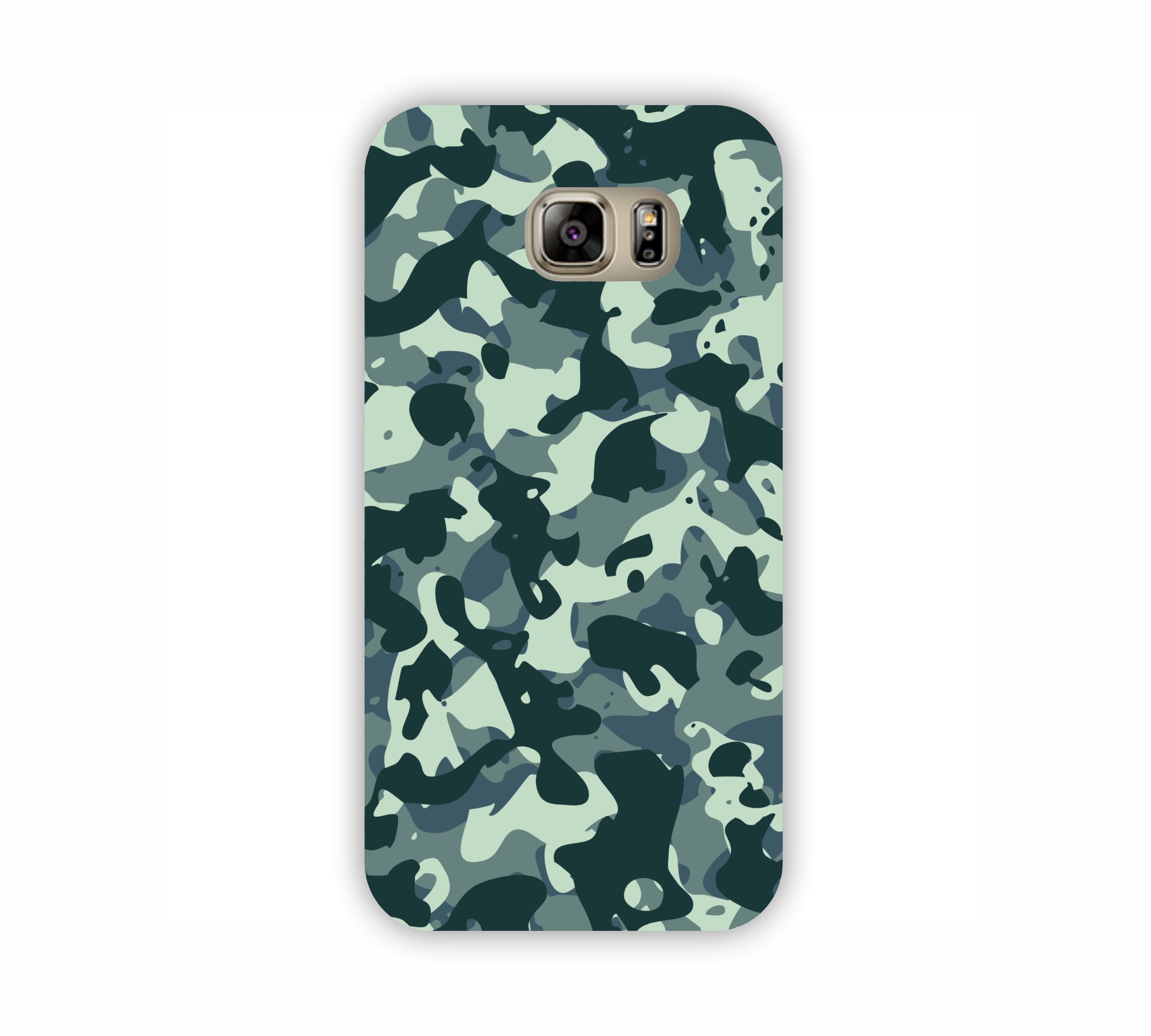 Green Camouflage Design Samsung Note 5 Mobile Case 