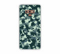 Green Camouflage Design Samsung Note 9 Mobile Case 