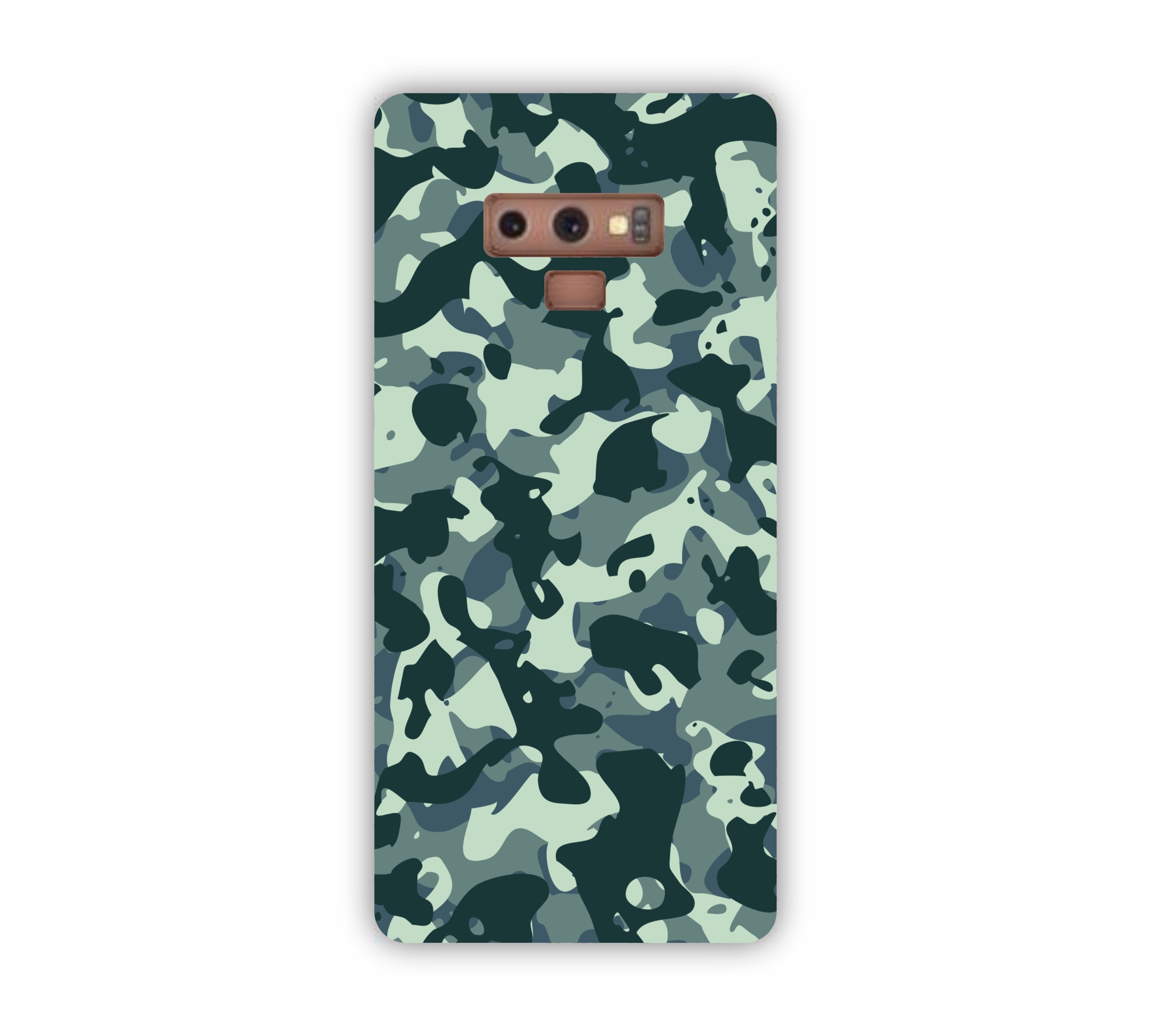 Green Camouflage Design Samsung Note 9 Mobile Case 