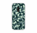 Green Camouflage Design One Plus 6T Mobile Case 